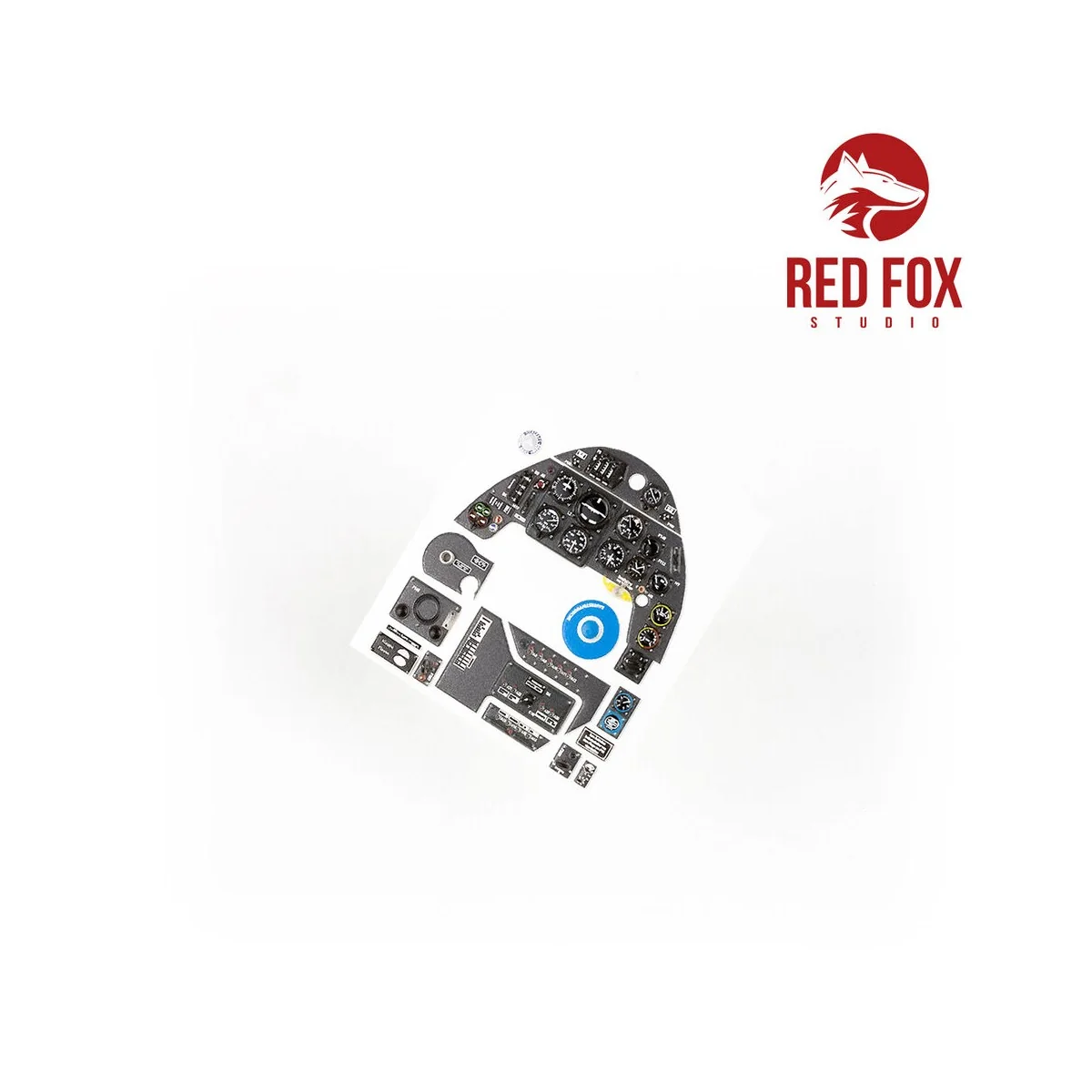 1/24 Bf 109G-10 (for Trumpeter kit) - Red Fox Studio RFSQS-24003