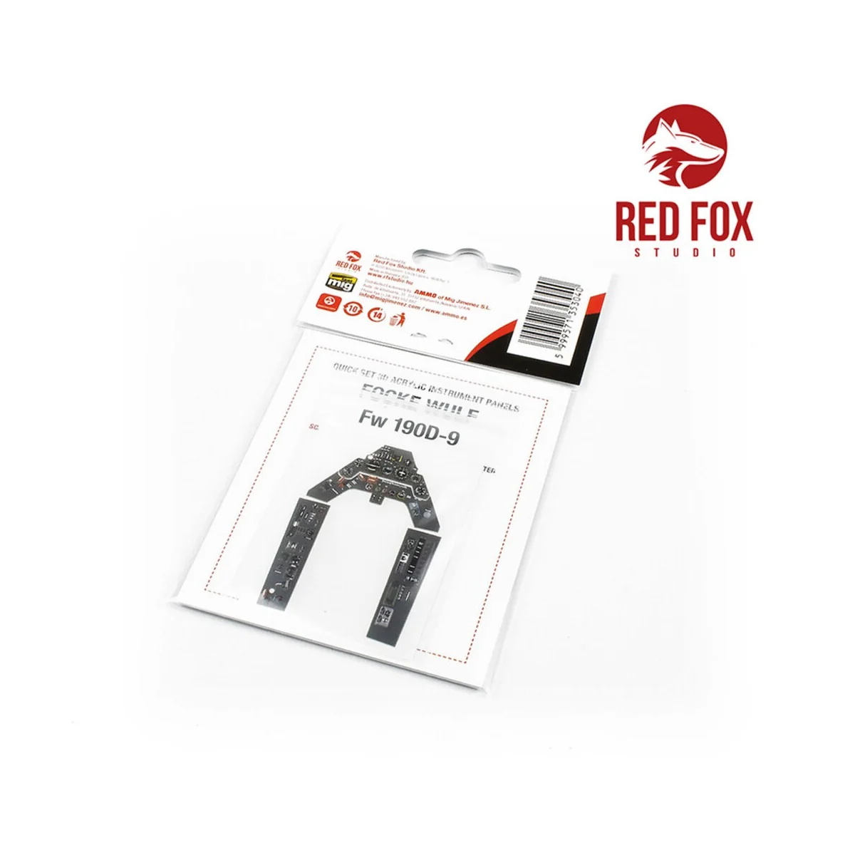 1/24 Focke Wulf Fw 190D-9 Dora (for Trumpeter kit) - Red Fox Studio...