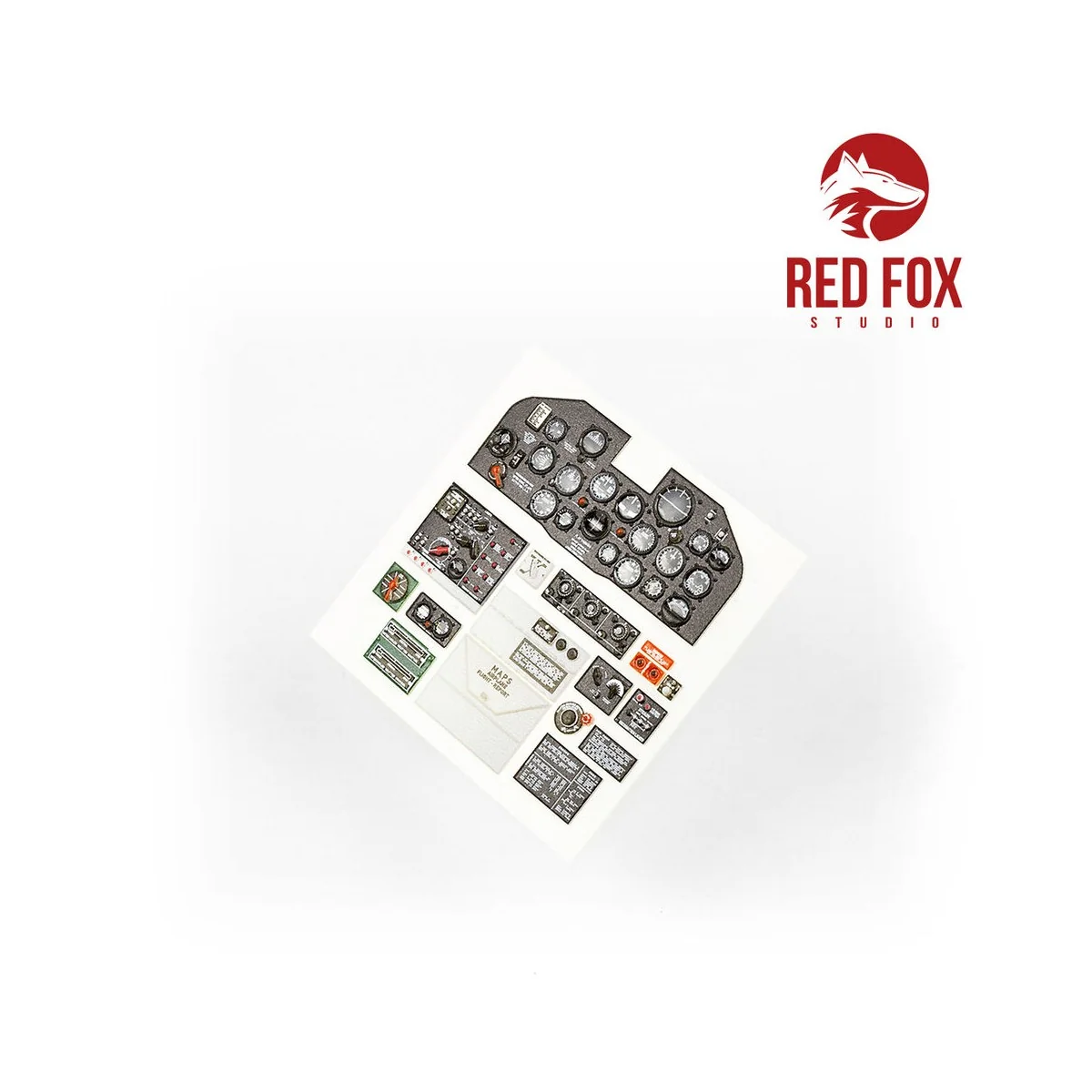 1/24 P-47D Thunderbolt (for Kinetic kit), 1/24 - Red Fox Studio RFS...
