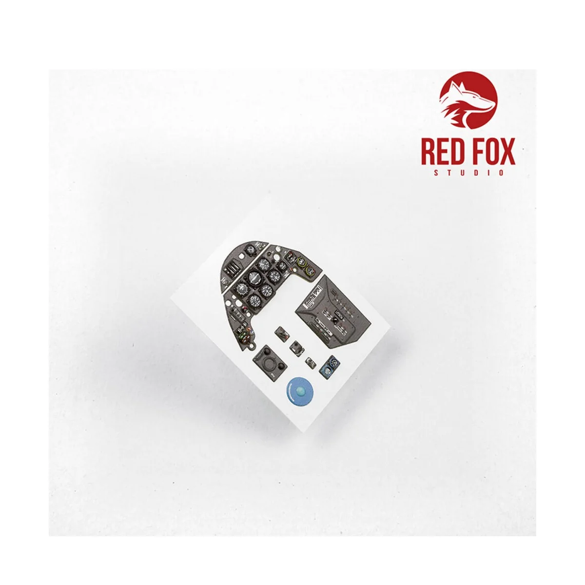 1/24 Messerschmitt Bf 109G-2 (for Trumpeter kit) - Red Fox Studio R...