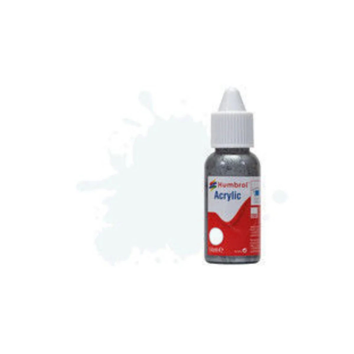 HUMBROL ACRYLIC DROPPER BOTTLE 14ML No 34 White - Matt - Humbrol DB... HUMBROL ACRYLIC DROPPER BOTTLE 14ML No 34 White - Matt - Humbrol DB...