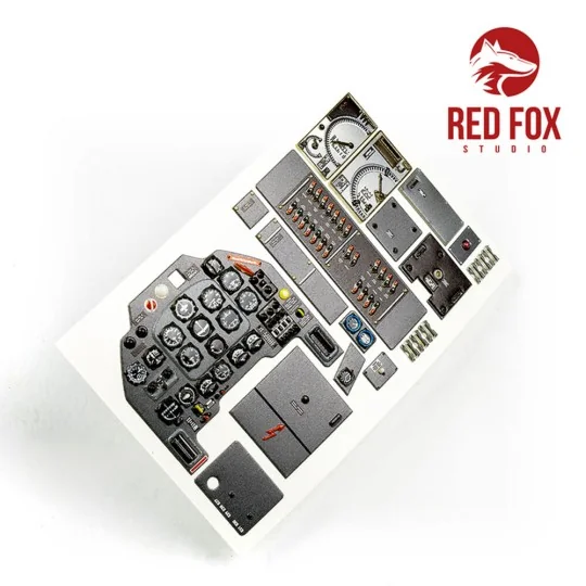 1/24 Junkers Ju 87B-2 Stuka (for Trumpeter Kit), 1/24 - Red Fox Stu...