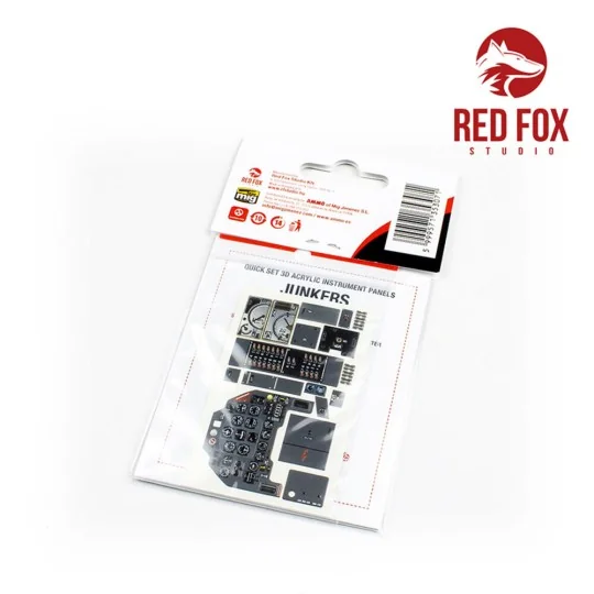 1/24 Junkers Ju 87B-2 Stuka (for Trumpeter Kit), 1/24 - Red Fox Stu...