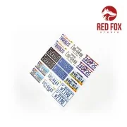 1/24 USA License plates vol.01, 1/24 - Red Fox Studio RFSQS-24011