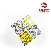 1/24 European Lincense plates vol.01 - Red Fox Studio RFSQS-24012