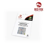 1/24 European Lincense plates vol.02, 1/24 - Red Fox Studio RFSQS-2...