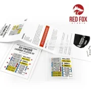 1/24 Unique License plates vol.01 (EU form), 1/24 - Red Fox Studio ...