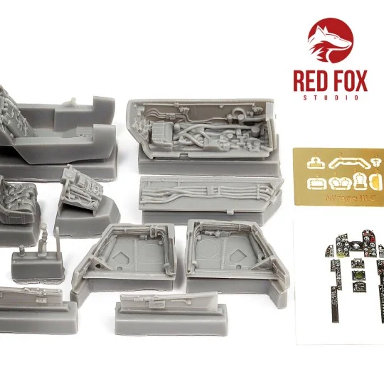 1/48 Mirage III C (for Hobby Boss kit), 1/48 - Red Fox Studio RFSQS...