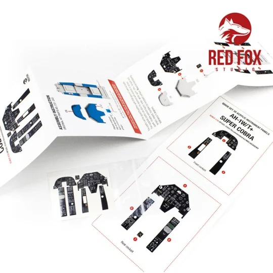 1/35 AH-1W/T + Super Cobra (for MCR / Academy Kit) - Red Fox Studio...