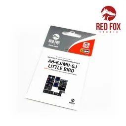 1/35 AH-6J / MH-6J Little Bird (for Kitty Hawk Kit) - Red Fox Studi...