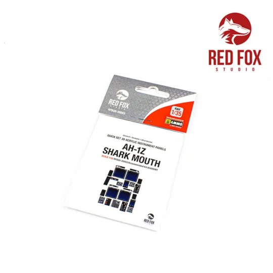 1/35 AH-1Z Shark Mouth (for Academy kit), 1/35 - Red Fox Studio RFS...