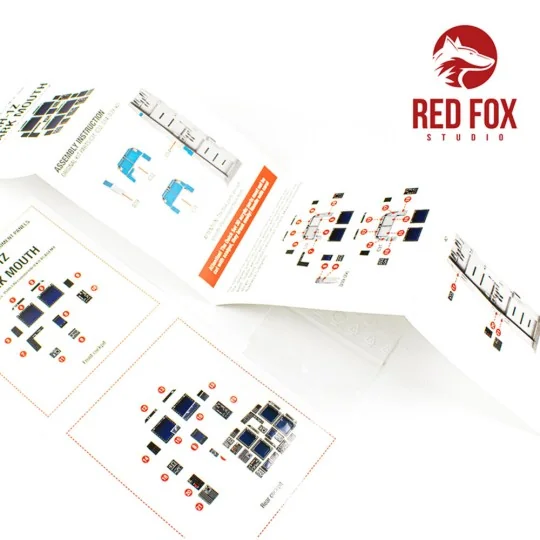 1/35 AH-1Z Shark Mouth (for Academy kit) - Red Fox Studio RFSQS-35003