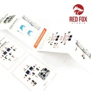 1/35 AH-1Z Shark Mouth (for Academy kit) - Red Fox Studio RFSQS-35003