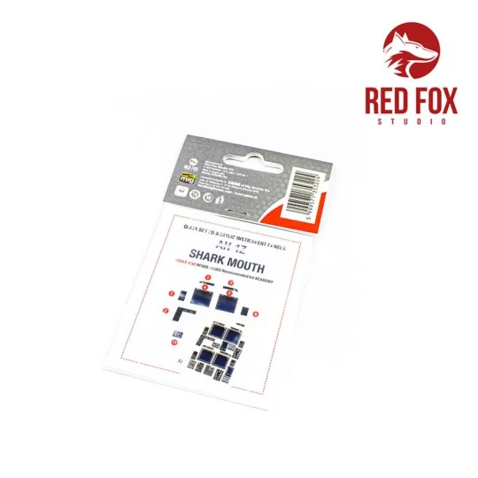 1/35 AH-1Z Shark Mouth (for Academy kit) - Red Fox Studio RFSQS-35003