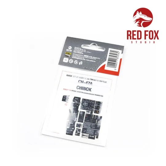 1/35 CH-47A Chinok (for Trumpeter kit), 1/35 - Red Fox Studio RFSQS...