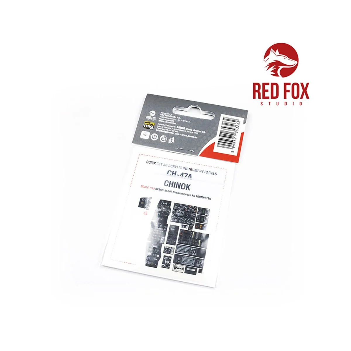 1/35 CH-47A Chinok (for Trumpeter kit), 1/35 - Red Fox Studio RFSQS...