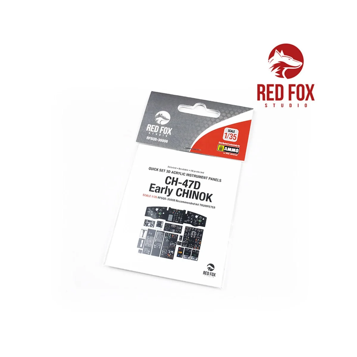 1/35 CH47D (Early) Chinok (for Trumpeter kit), 1/35 - Red Fox Studi...