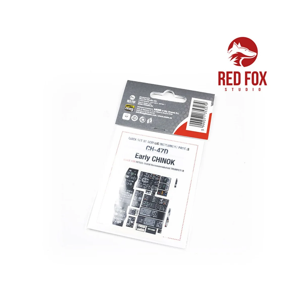 1/35 CH47D (Early) Chinok (for Trumpeter kit), 1/35 - Red Fox Studi...