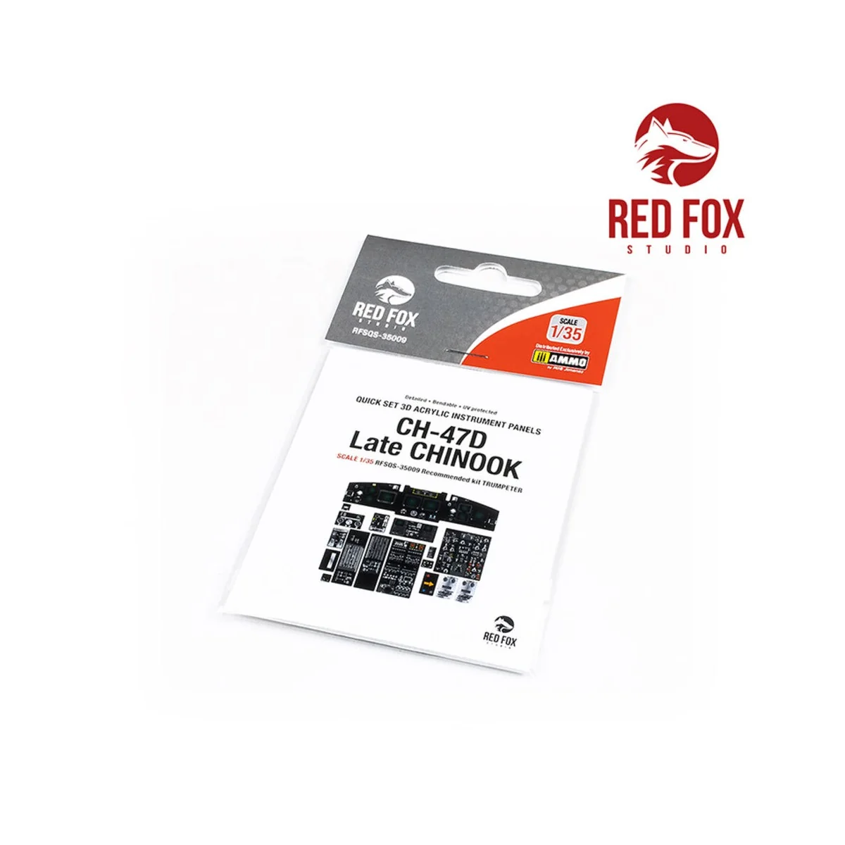 1/35 CH-47D Late Chinook (for Trumpeter kit), 1/35 - Red Fox Studio...