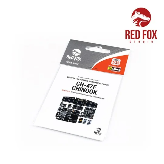 1/35 CH-47F Chinook (for Trumpeter kit) - Red Fox Studio RFSQS-35010