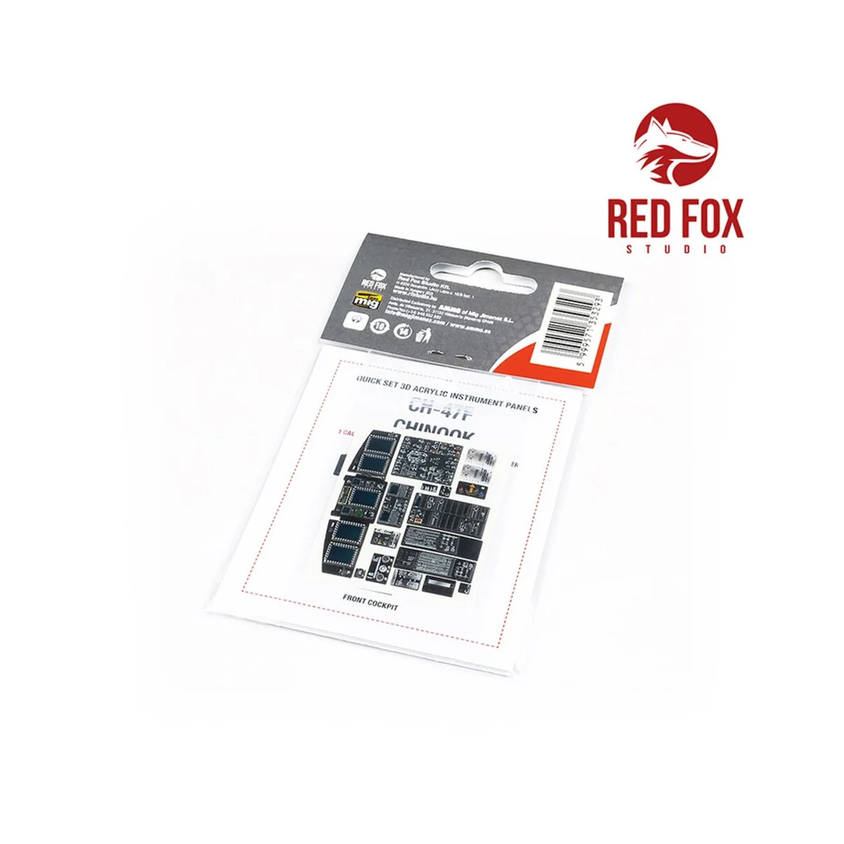 1/35 CH-47F Chinook (for Trumpeter kit), 1/35 - Red Fox Studio RFSQ...