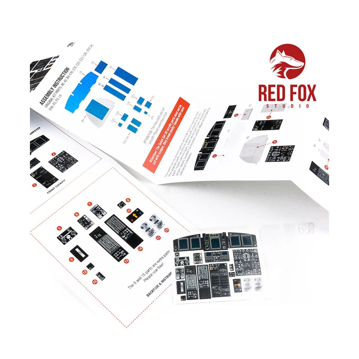 1/35 CH-47F Chinook (for Trumpeter kit), 1/35 - Red Fox Studio RFSQ...