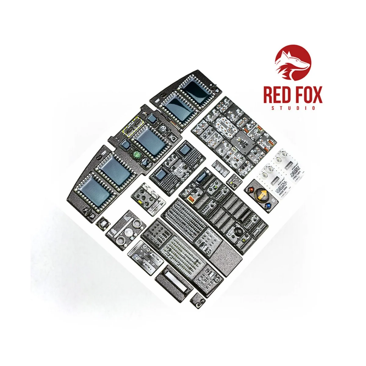 1/35 CH-47F Chinook (for Trumpeter kit) - Red Fox Studio RFSQS-35010