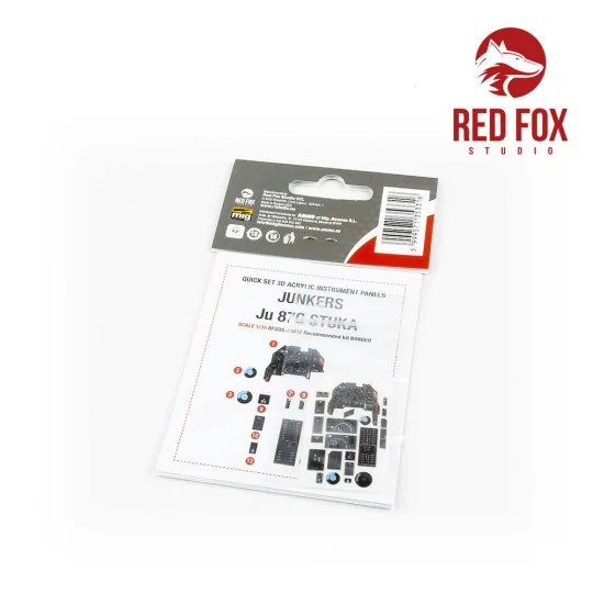 1/35 Ju-87 G1/G2 Stuka (for Border Model kit) - Red Fox Studio RFSQ...