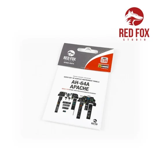 1/35 AH-64 A Apache (for Academy kit), 1/35 - Red Fox Studio RFSQS-...