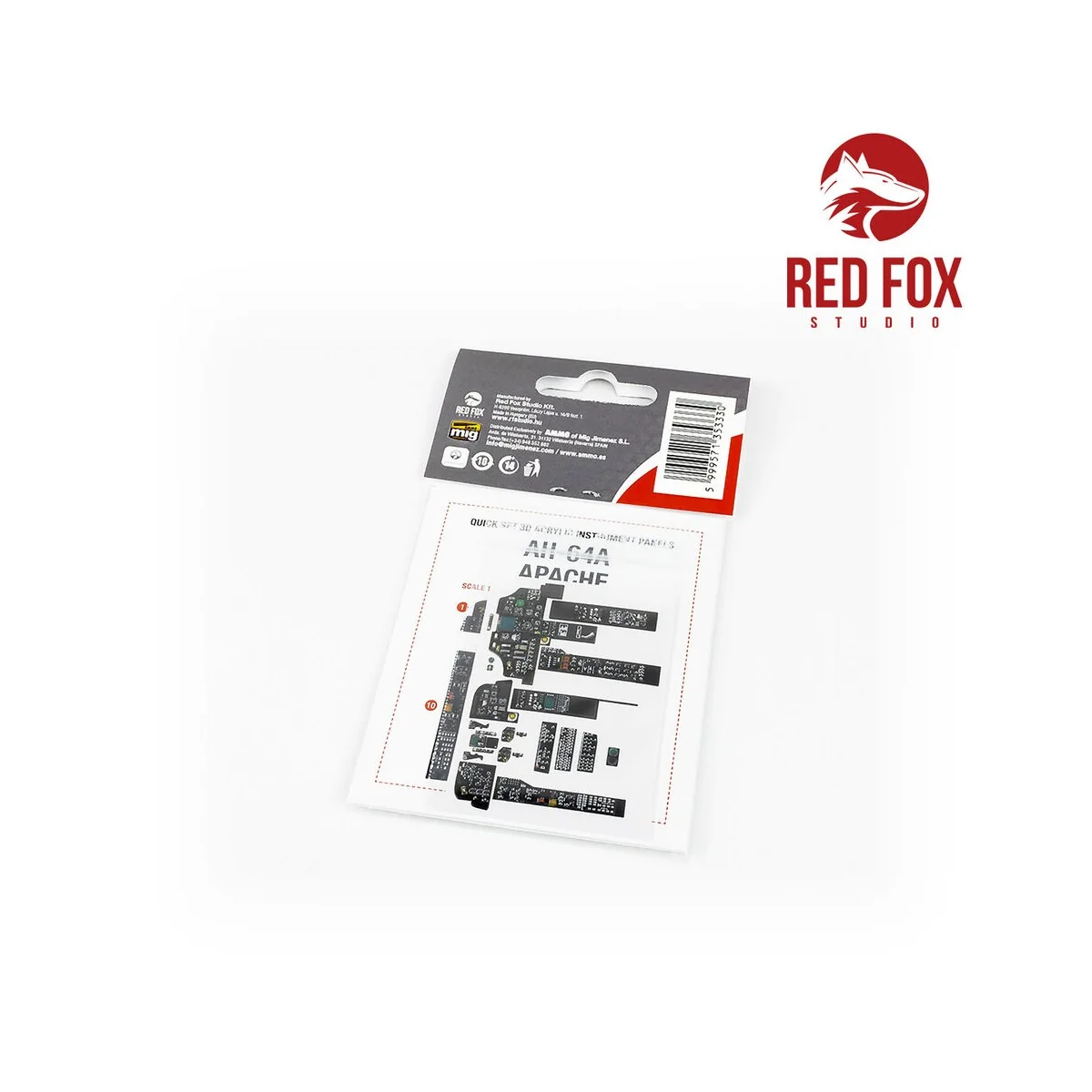 1/35 AH-64 A Apache (for Academy kit), 1/35 - Red Fox Studio RFSQS-...