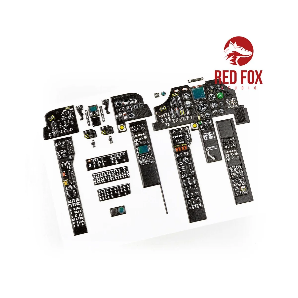 1/35 AH-64 A Apache (for Academy kit), 1/35 - Red Fox Studio RFSQS-...