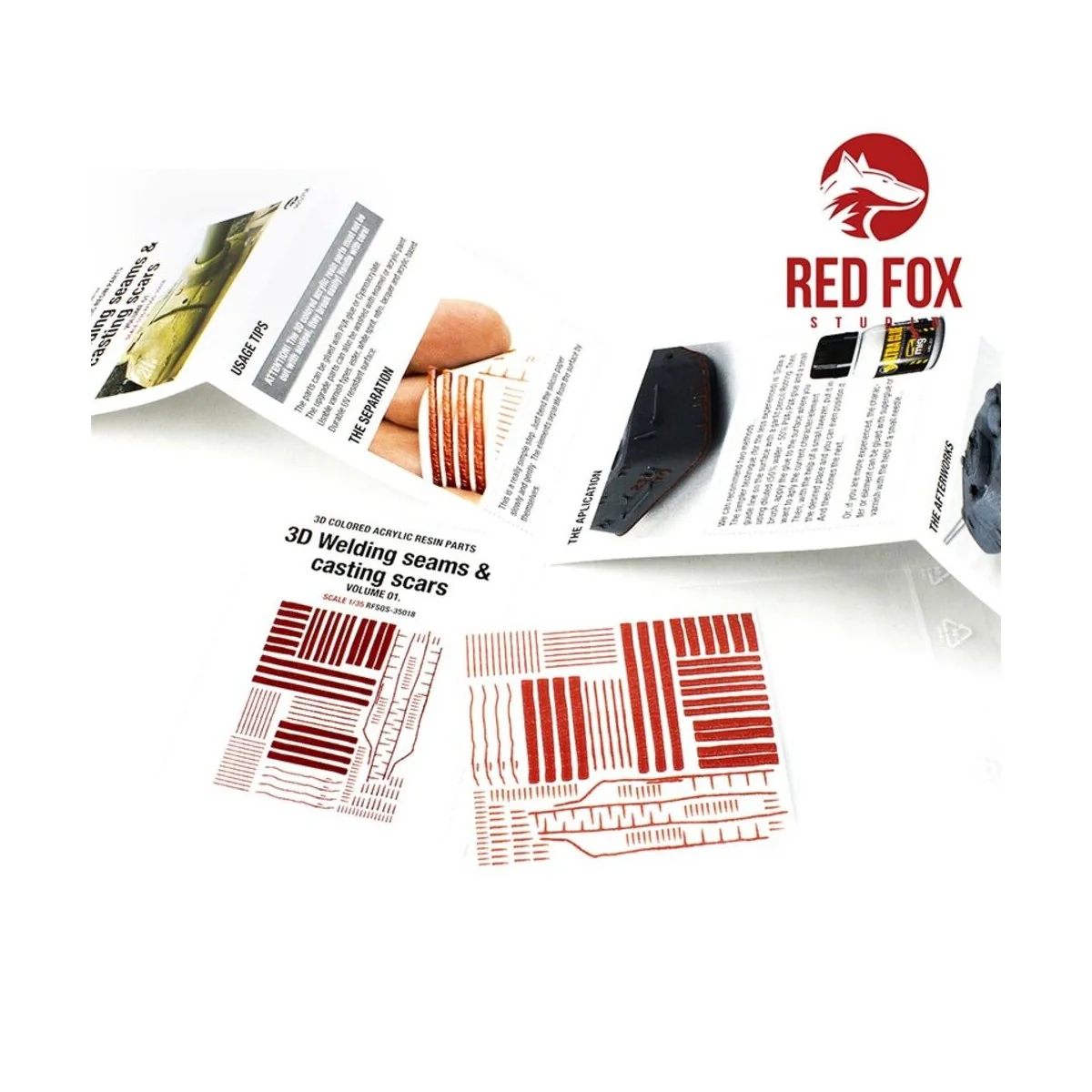 3D Welding Seams & Casting Scars vol.01 (3D acrylic colored resin u... 3D Welding Seams & Casting Scars vol.01 (3D acrylic colored resin u...