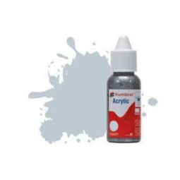 HUMBROL ACRYLIC DROPPER BOTTLE 14ML No 56 Aluminium - Metallic - Hu...
