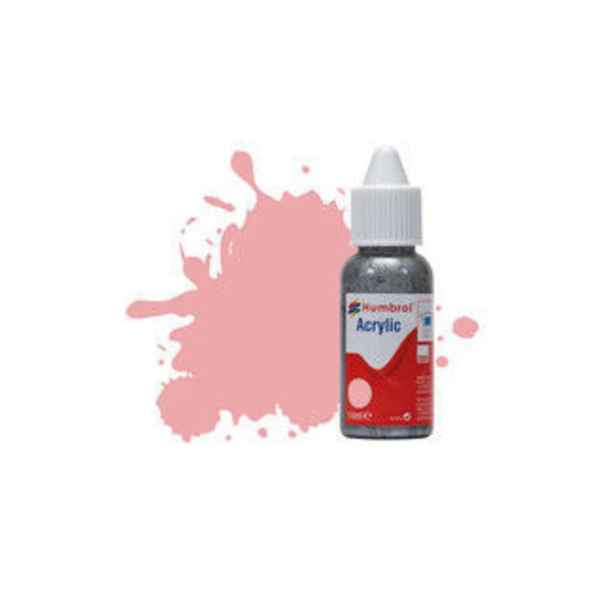 HUMBROL ACRYLIC DROPPER BOTTLE 14ML No 57 Pink Matt - Humbrol DB0057