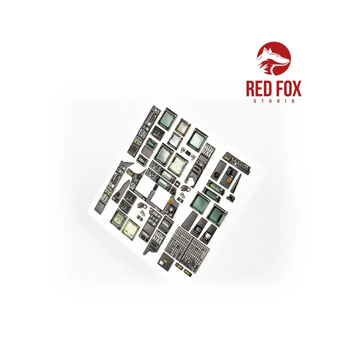 1/35 AH-64D Apache (for Takom kit), 1/35 - Red Fox Studio RFSQS-35024