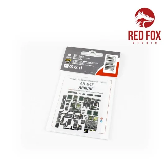 1/35 AH-64E Apache (for Takom kit) - Red Fox Studio RFSQS-35025