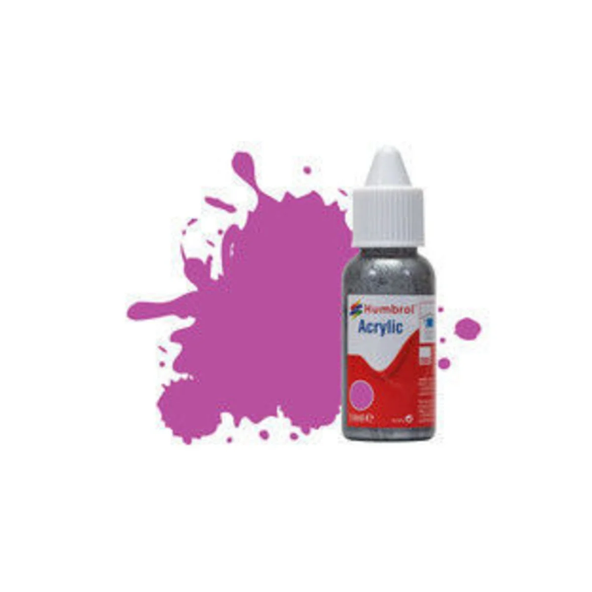HUMBROL ACRYLIC DROPPER BOTTLE 14ML No 58 Magenta Matt - Humbrol DB...