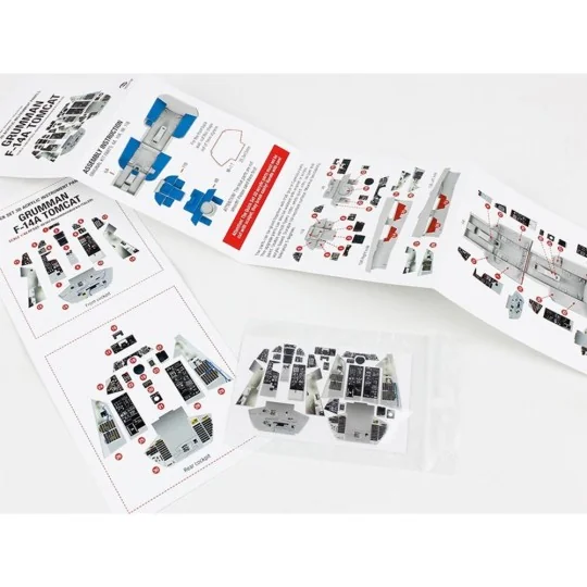 Grumman F-14A Tomcat (for Italeri kit), 1/48 - Red Fox Studio RFSQS...