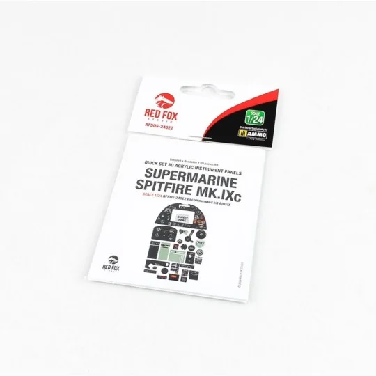 Supermarine Spitfire Mk.Ixc (for Airfix kit), 1/24 - Red Fox Studio...