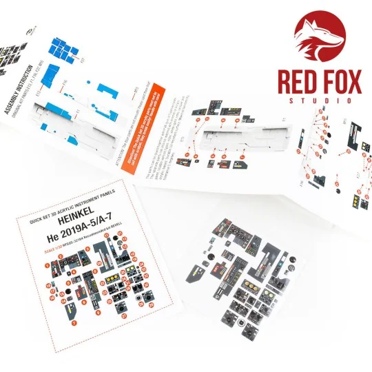 1/32 Heinkel He 219A-5/A-7 UHU (for Revell kit), 1/32 - Red Fox Stu...