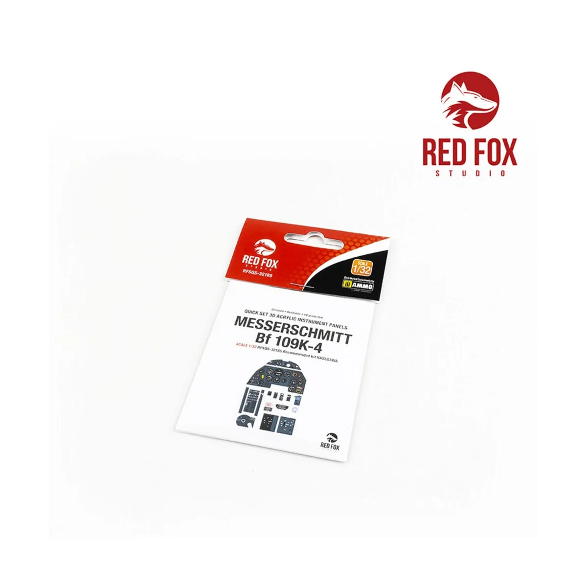 1/32 Messerschmitt Bf 109K-4 (for Hasegawa kit), 1/32 - Red Fox Stu...