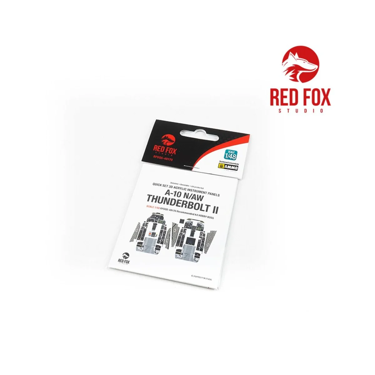 A-10A N/AW Thundernolt II (for Hobby Boss kit), 1/48 - Red Fox Stud...