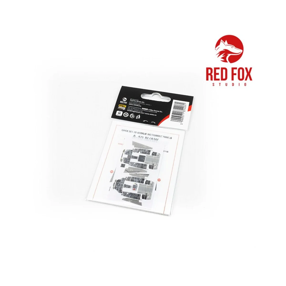 A-10A N/AW Thundernolt II (for Hobby Boss kit), 1/48 - Red Fox Stud...