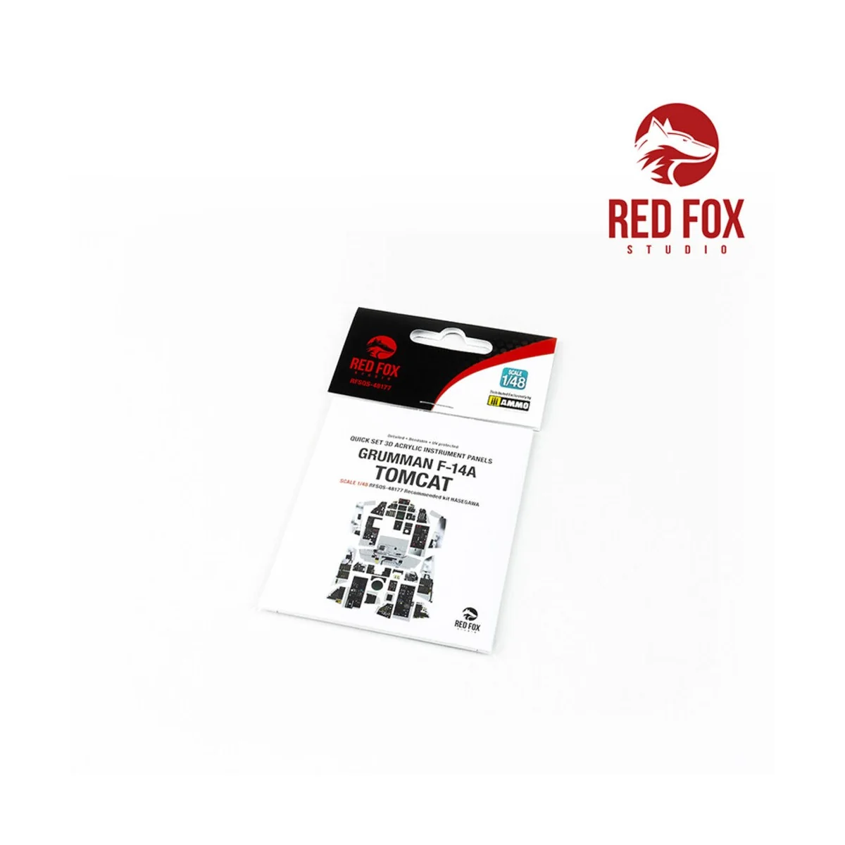1/48 Grumman F-14A Tomcat (for Hasegawa kit) - Red Fox Studio RFSQS...