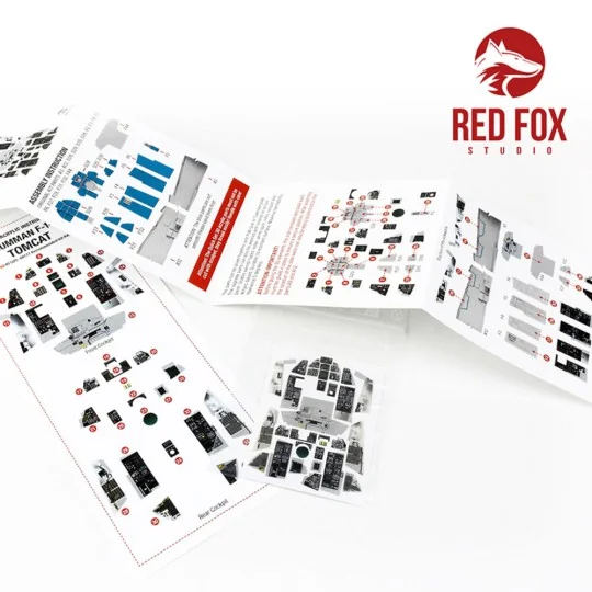 1/48 Grumman F-14A Tomcat (for Hasegawa kit) - Red Fox Studio RFSQS...