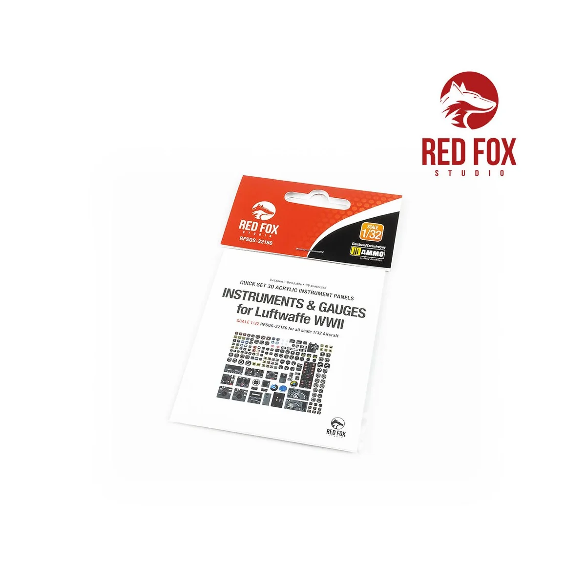 1/32 Instruments & gauges set for Luftwaffe WWII (Independent) - Re...