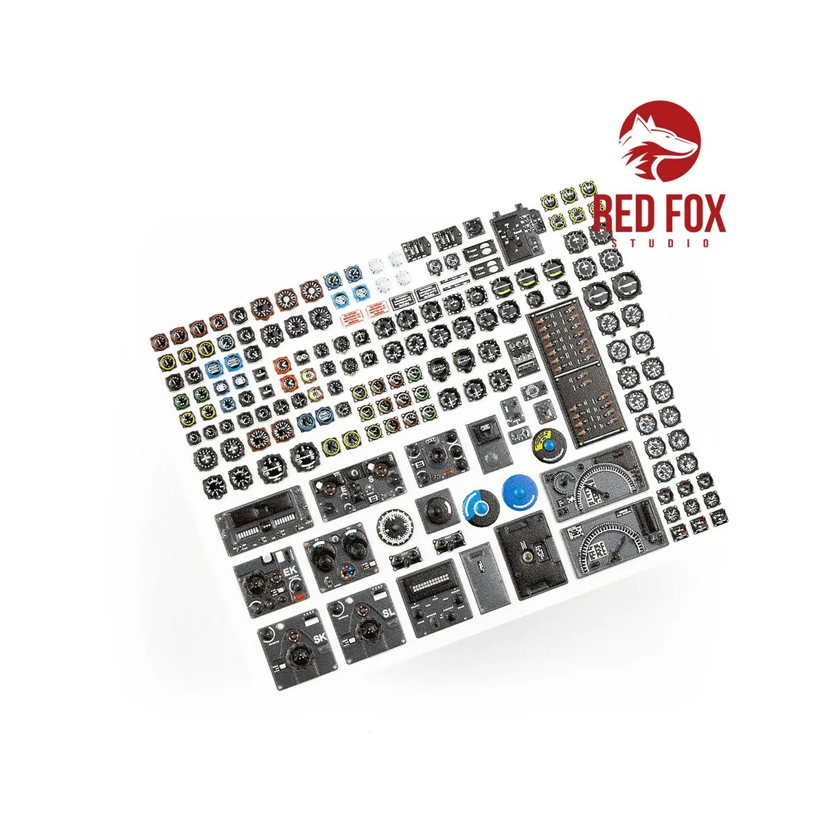 1/32 Instruments & gauges set for Luftwaffe WWII (Independent), 1/3...