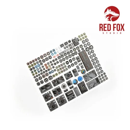 1/32 Instruments & gauges set for Luftwaffe WWII (Independent) - Re...