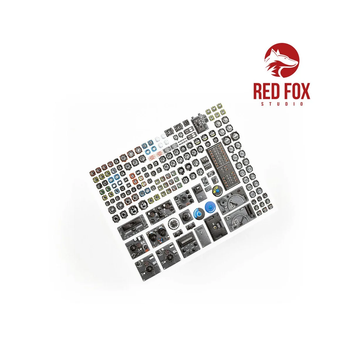 1/32 Instruments & gauges set for Luftwaffe WWII (Independent) - Re...