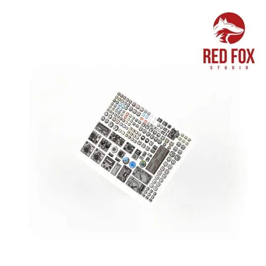 1/48 Instruments & gauges set for Luftwaffe WWII (Independent) - Re...